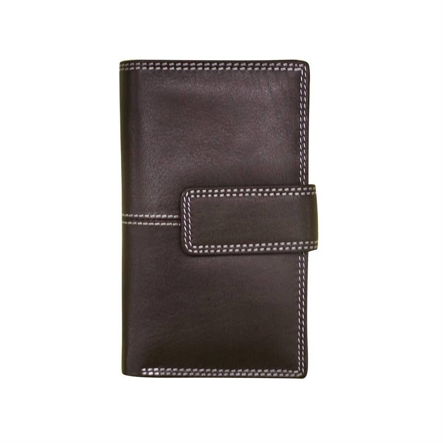 Leather Midi Wallet