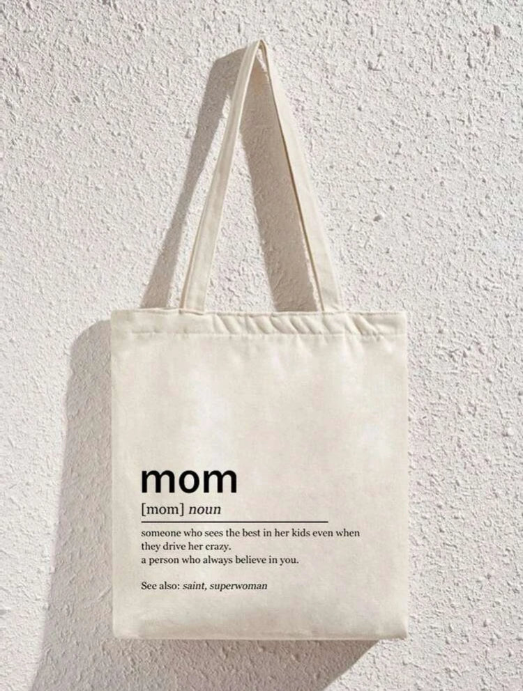 Canvas Mom Tote