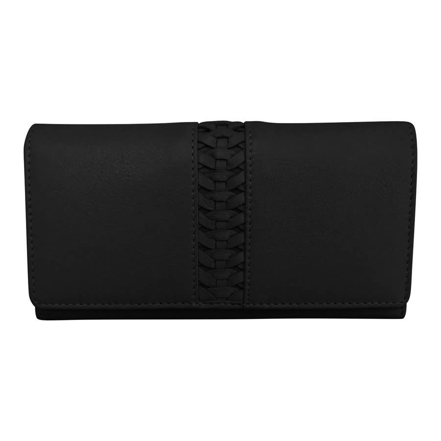 Long Flap Wallet Urbano Braided