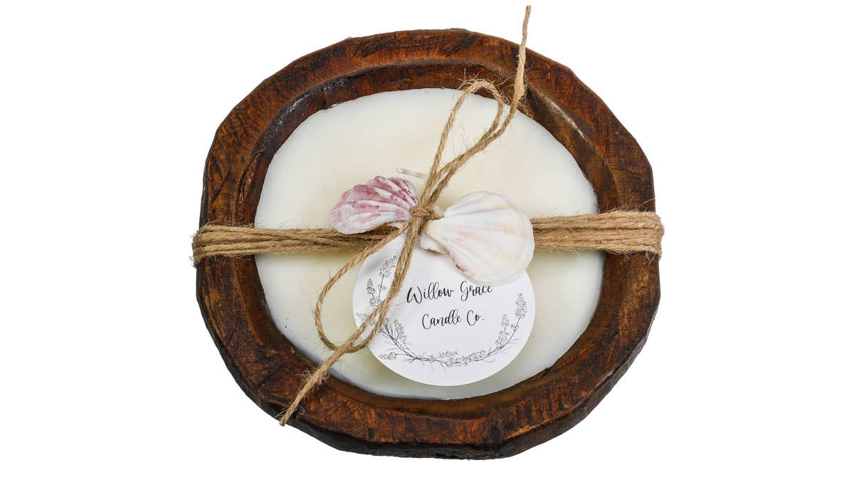 Mini Round Dough Candle