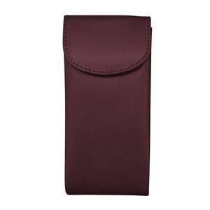 Leather Double Eyeglass Case