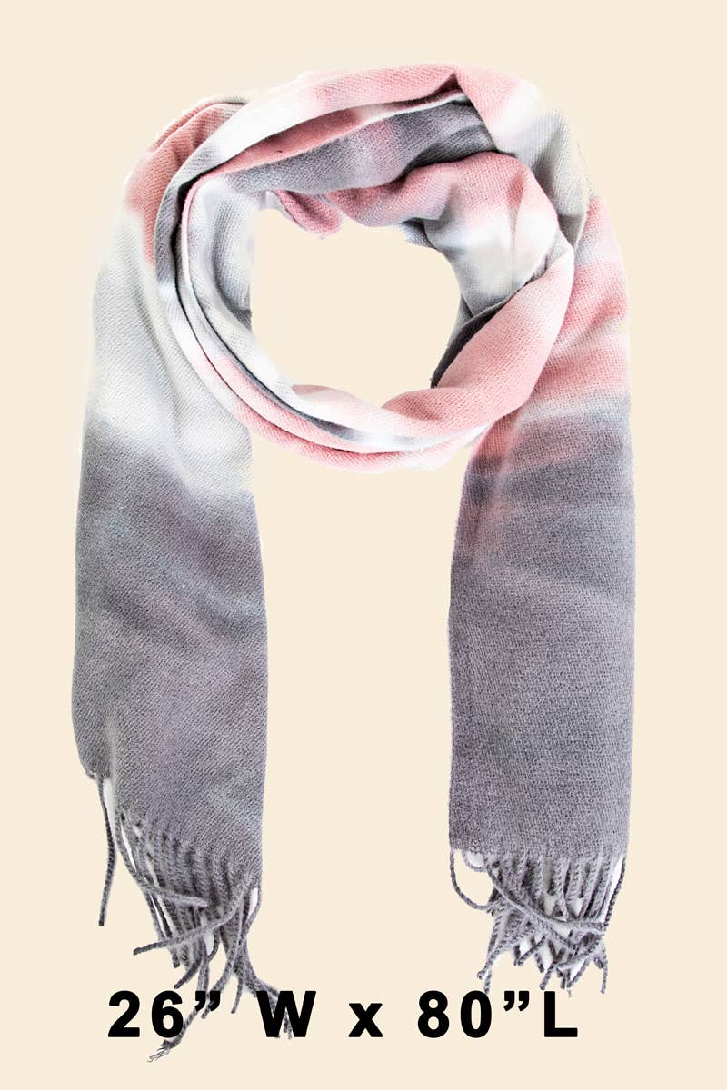 Tie Dye Fashion Oblong Scarf