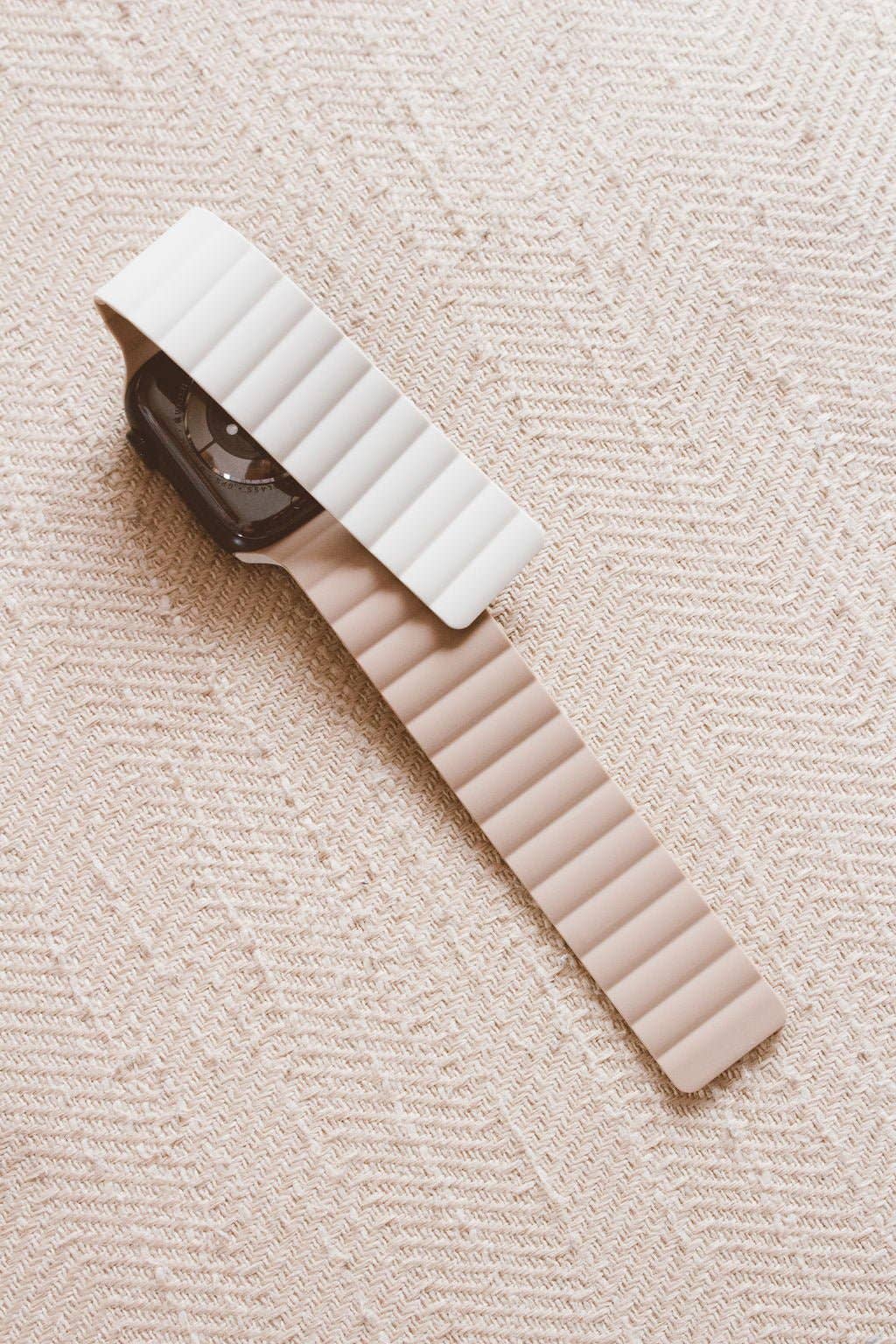 Warm White Magnetic Watch Band