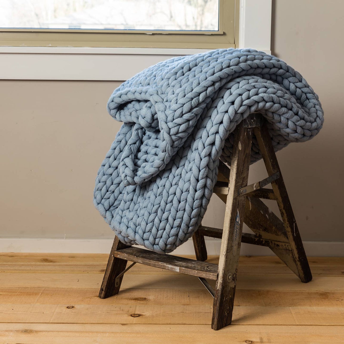 Chunky Knit Throw