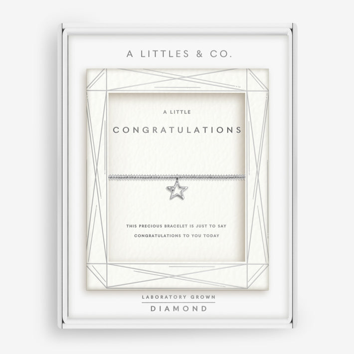 DIAMOND A LITTLE | CONGRATULATIONS