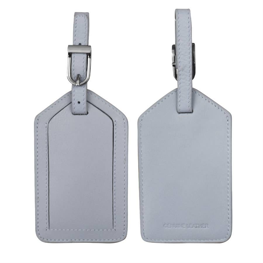 6422 Leather Luggage Tag