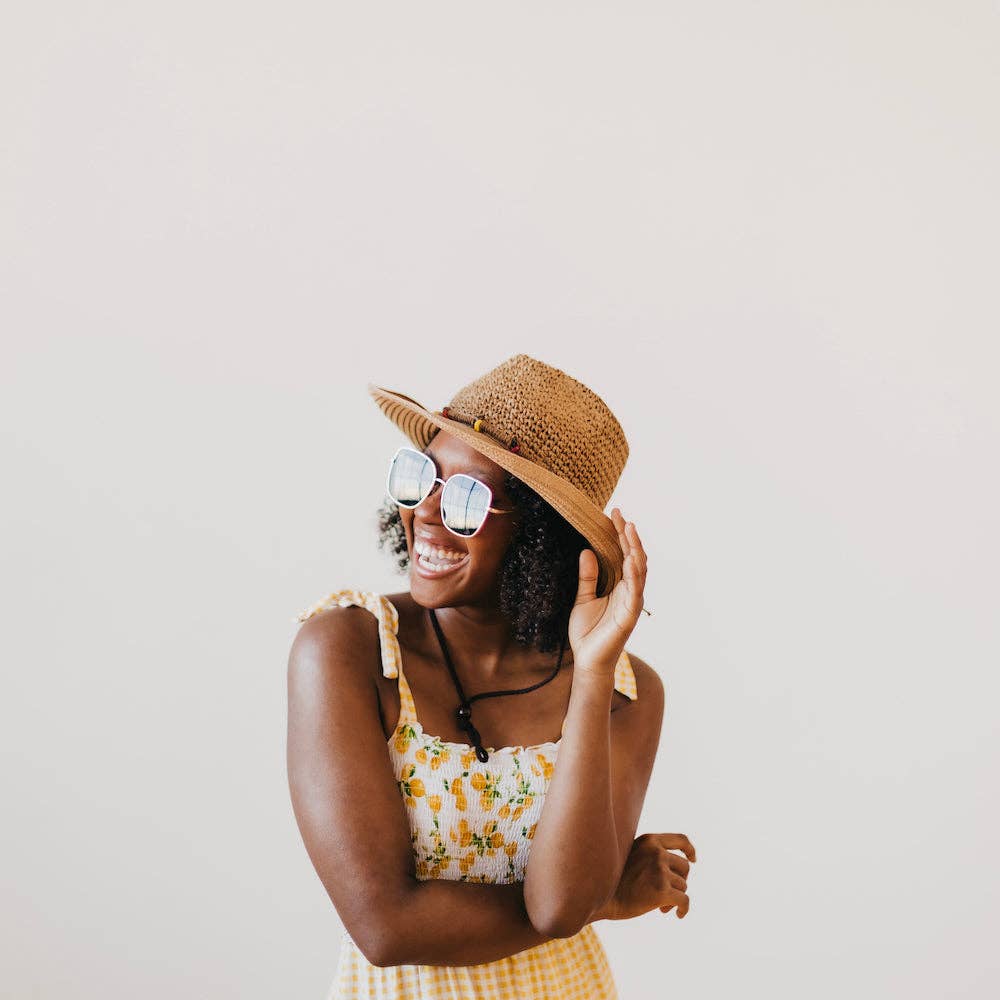 Hope Town Beaded Summer Cowboy Hat