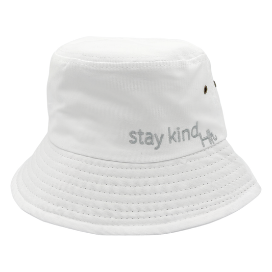 Bucket Hat - White Wash