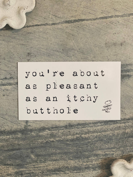 Itchy Butthole Magnet