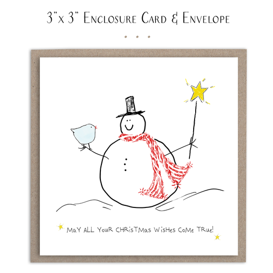 May All Your Christmas Wishes Come True - Mini Card 