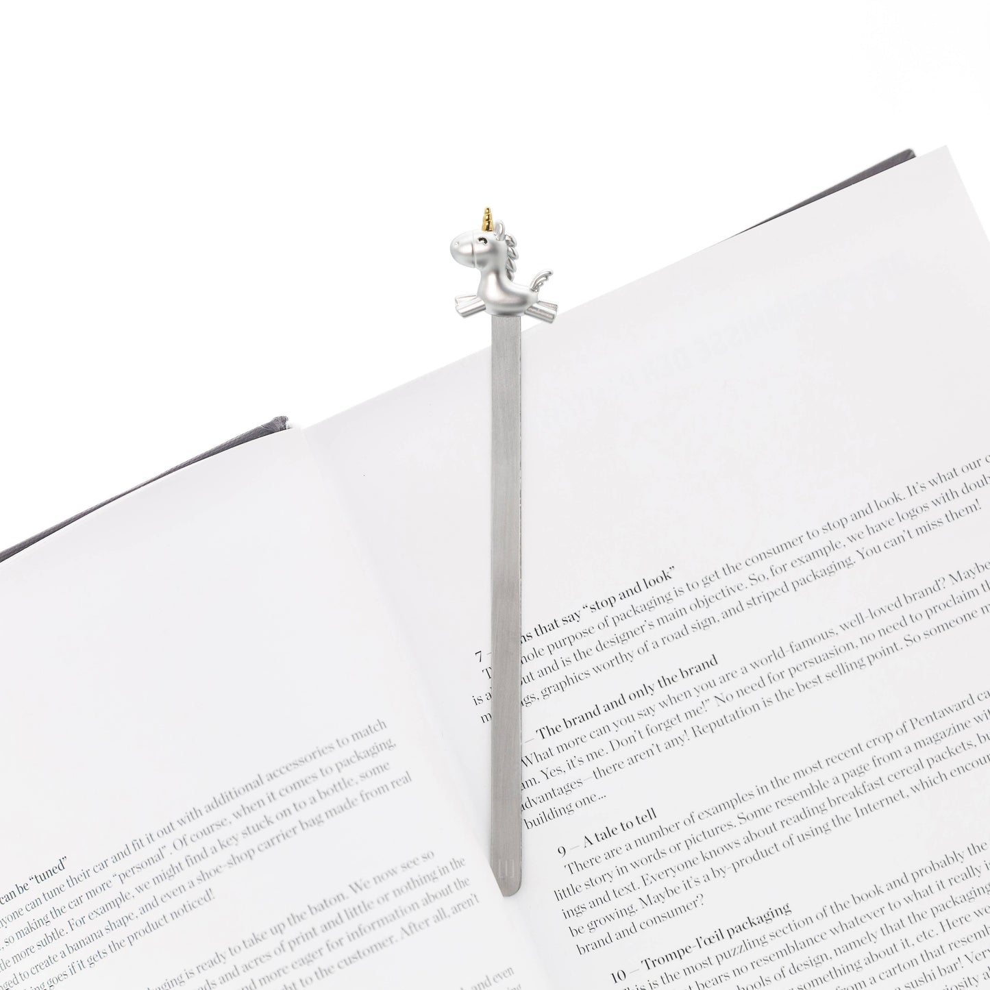 3D FLYING UNICORN BOOKMARK