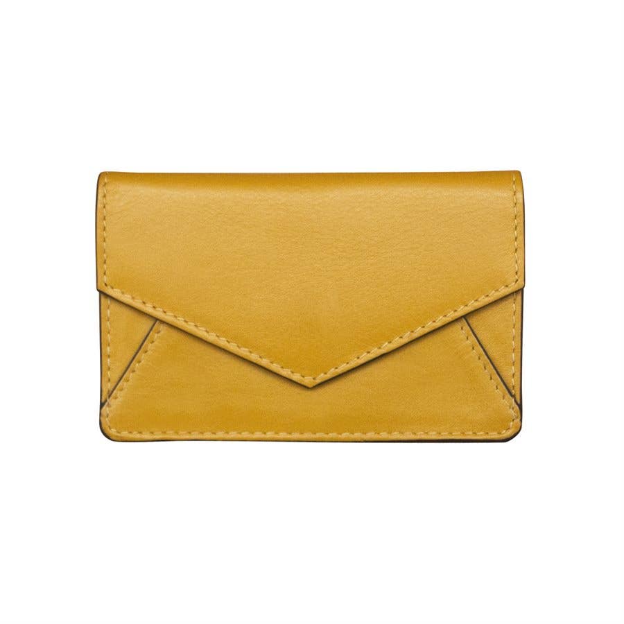 Leather Envelope Wallet / Business Card Holder