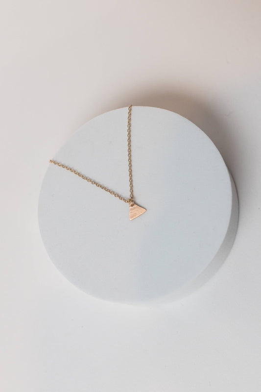 Tipping Point Copper Minimalist Necklace