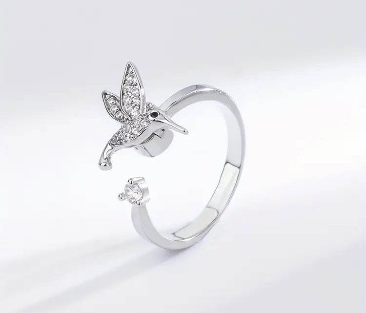 Hummingbird Fidget Ring