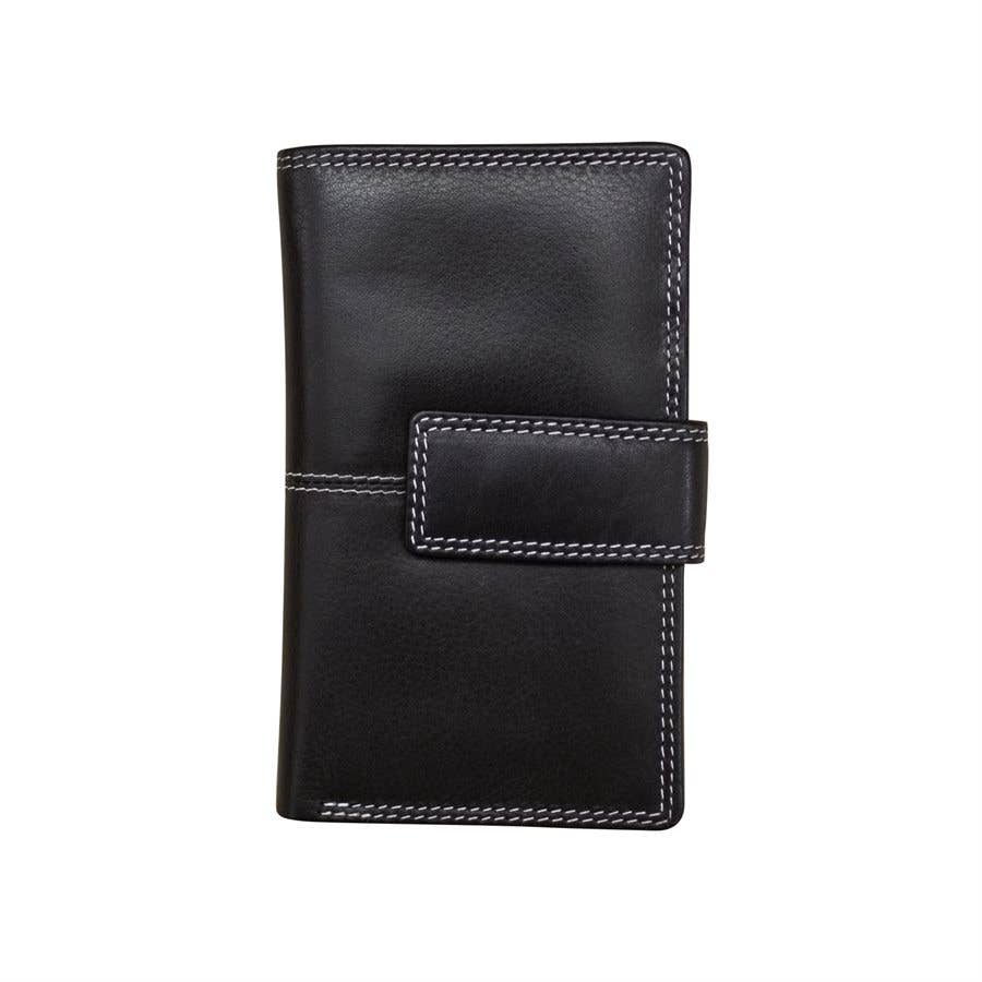 Leather Midi Wallet