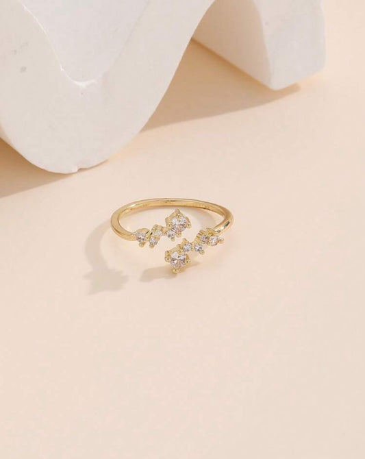 Adjustable Gem Ring