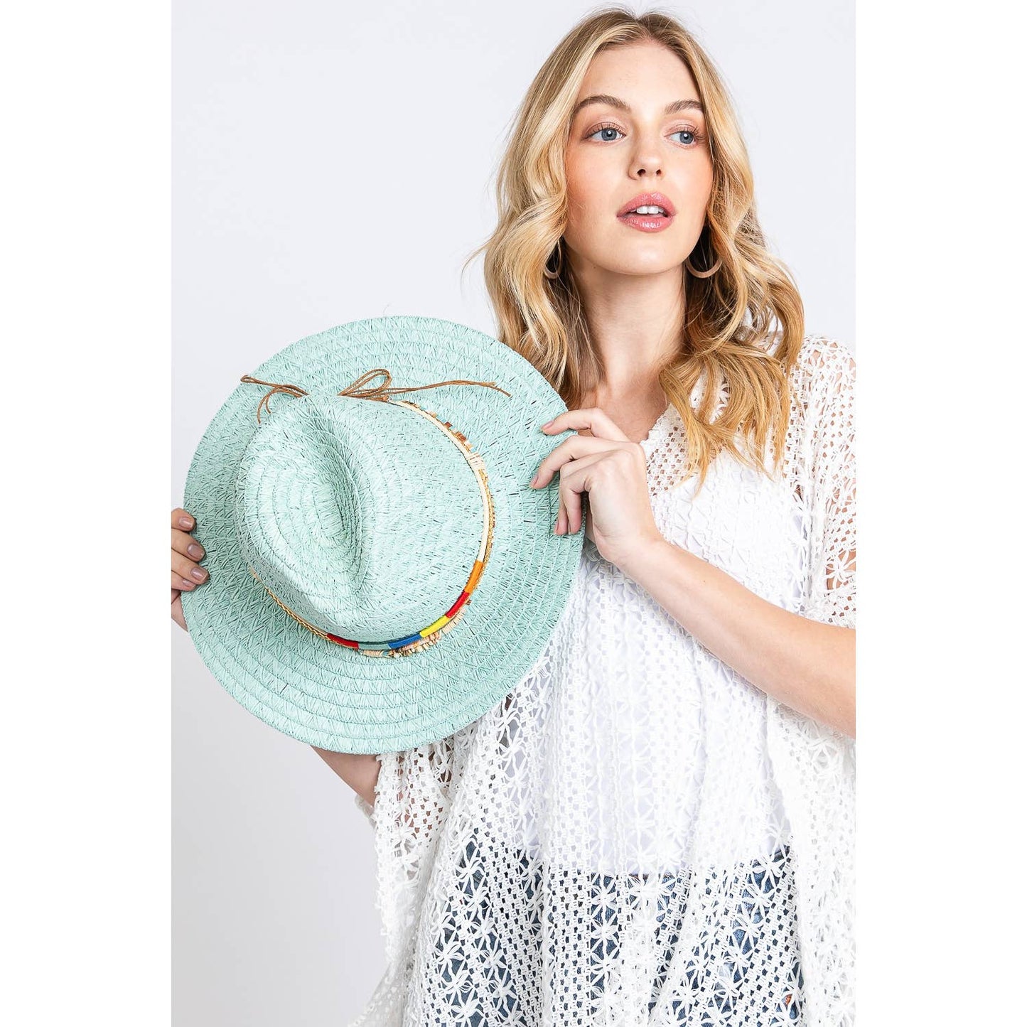 Multi Bands Straw Sun Hat