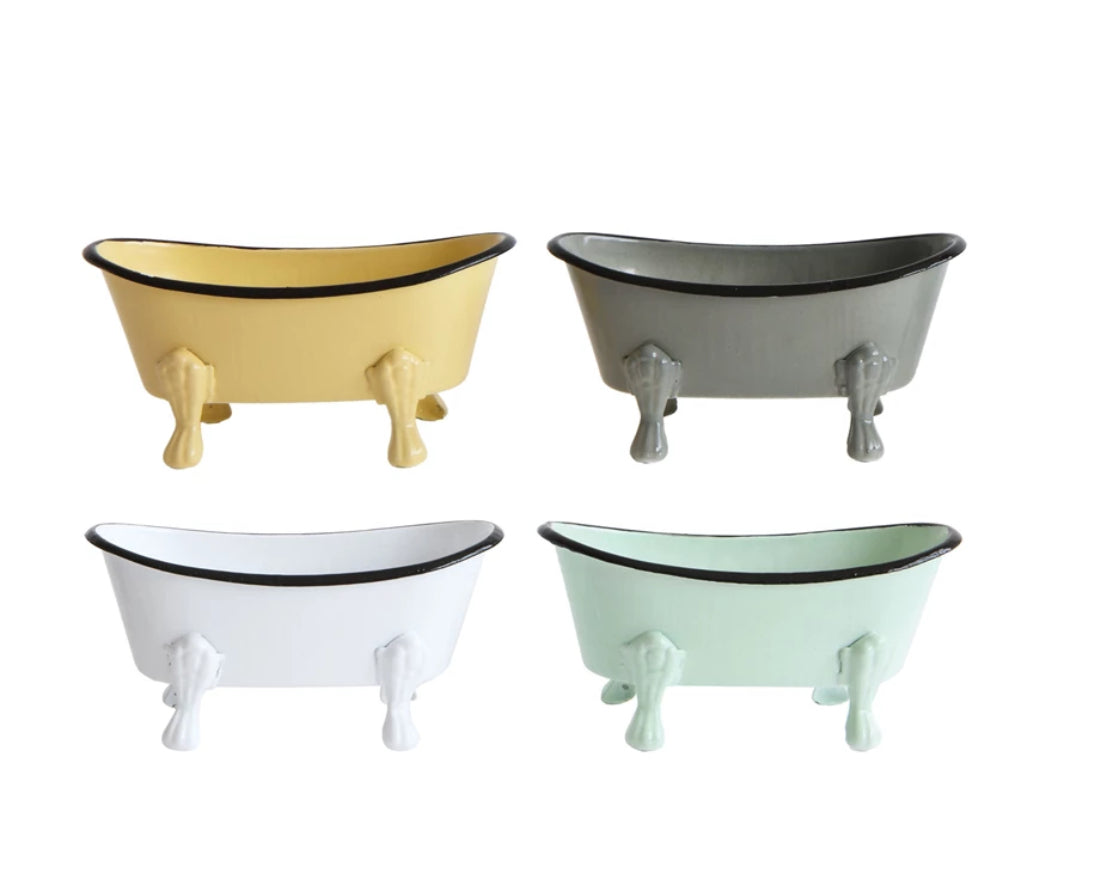 Metal Tub Soap Dish