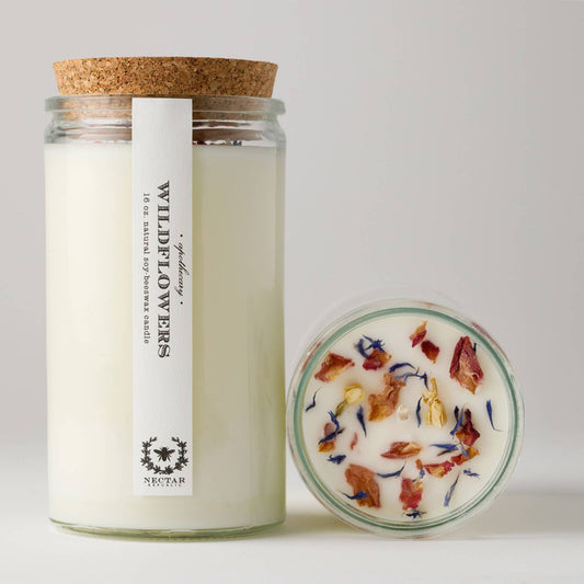 Wildflowers : Apothecary Candle