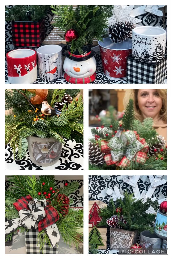 NOV 21 - Holiday Centerpiece Workshop