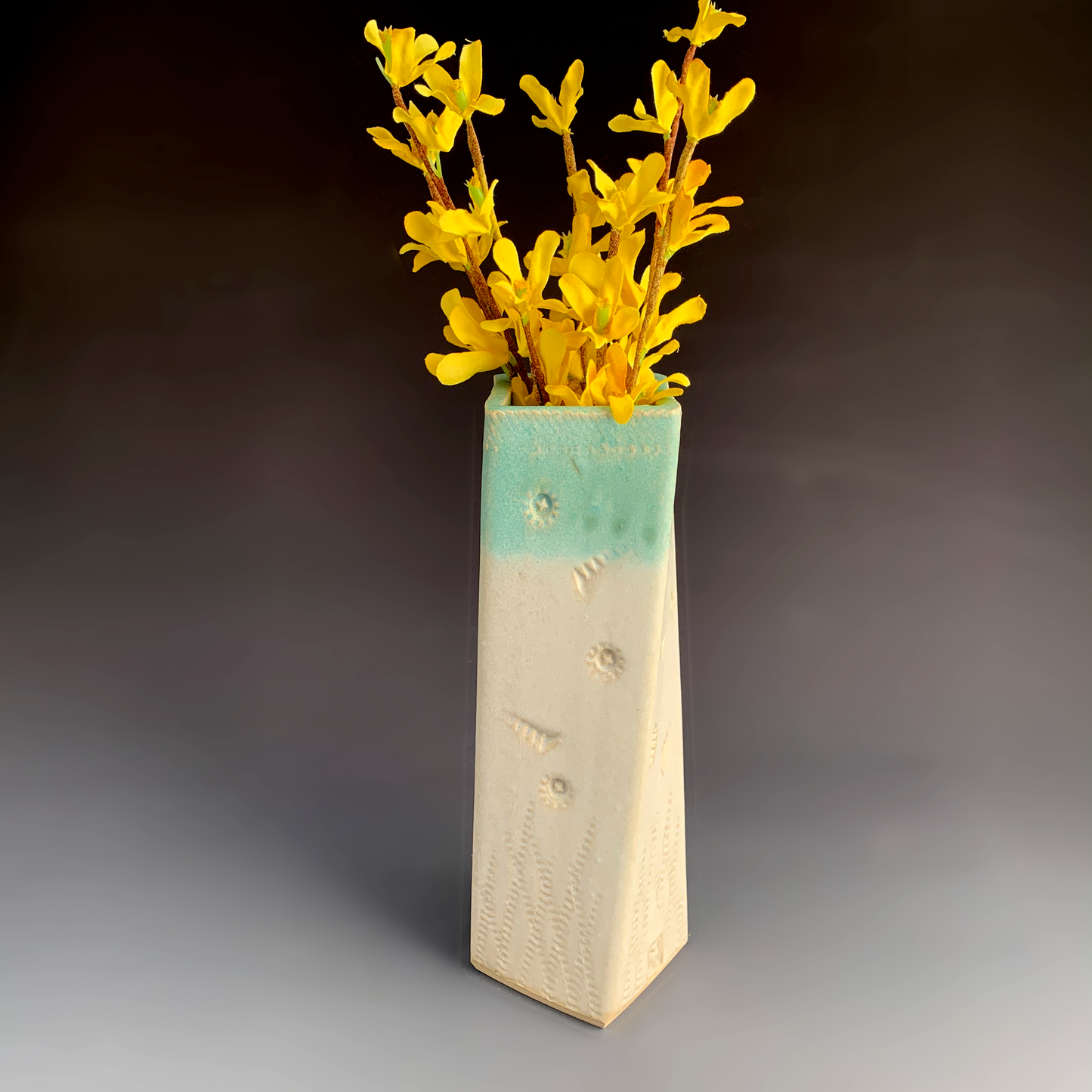 Square Twisted Vase