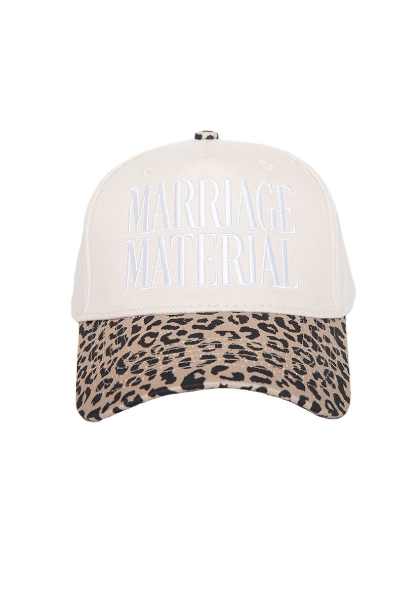 Marriage Material Two-Toned Trucker Hat