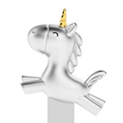 3D FLYING UNICORN BOOKMARK