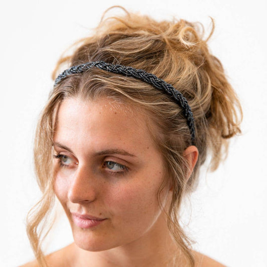 Headband - Pewter Rush | Thin Headband for her