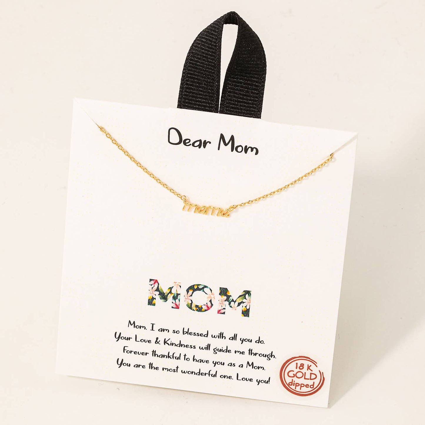 Dainty Mama Pendant Necklace