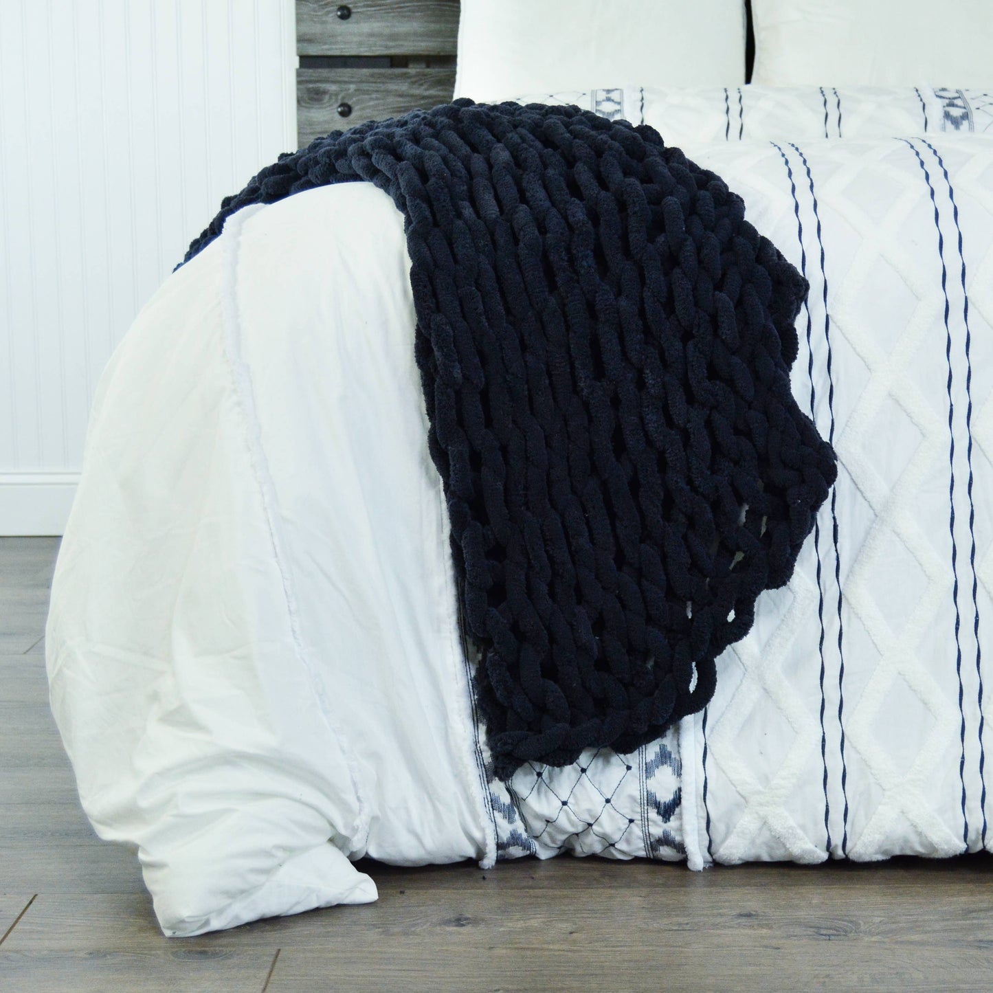 Chenille Chunky Knit Throws