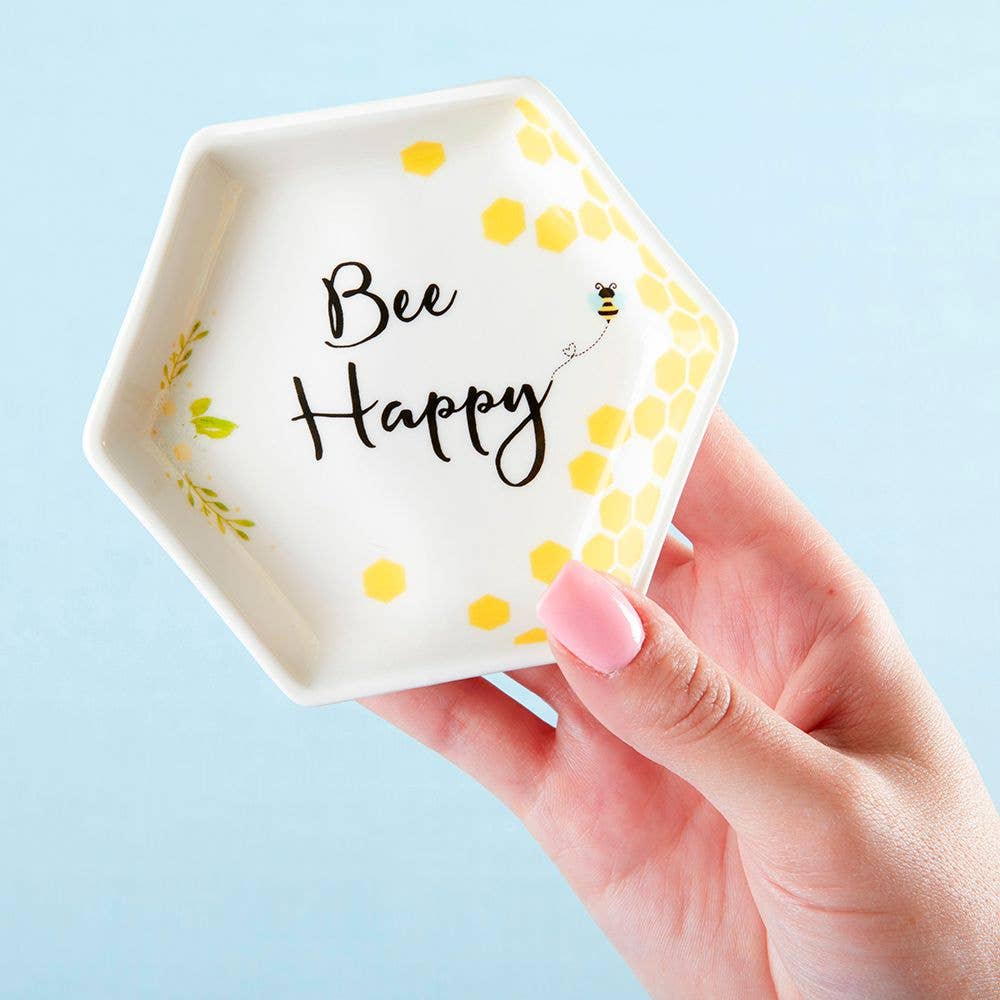 Bee Happy Trinket Dish