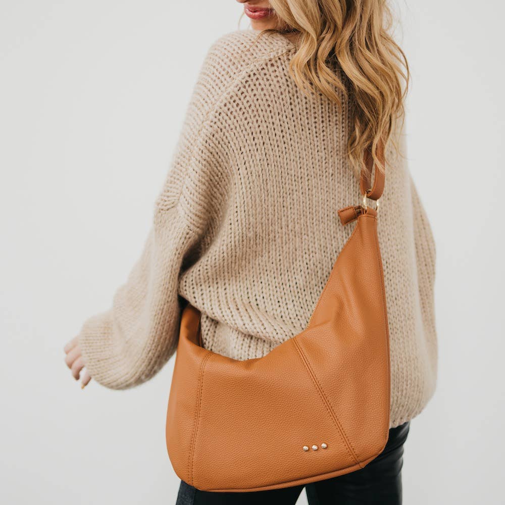 Hattie Shoulder Hobo Bag Braided Strap