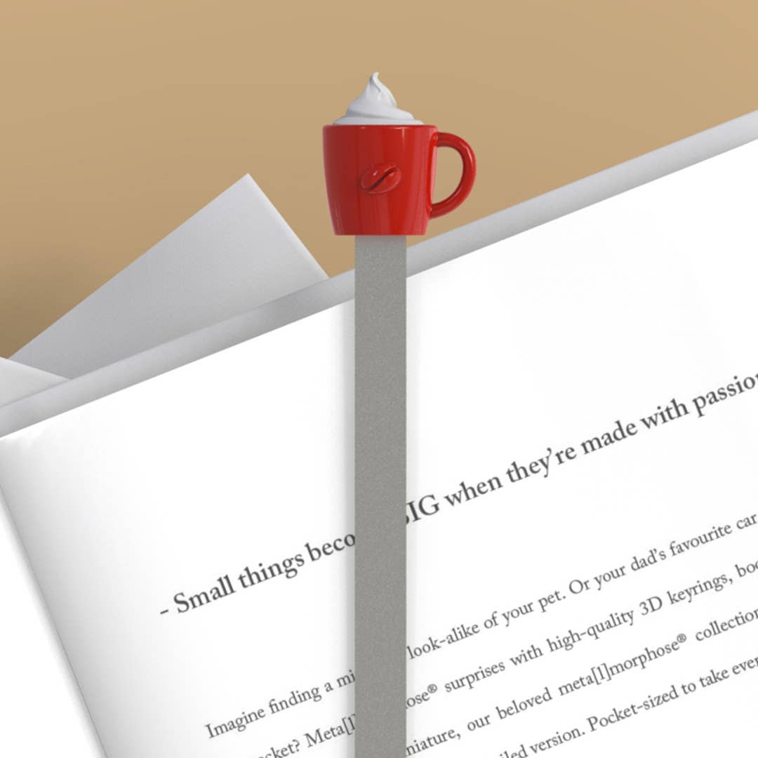 HOT CHOCOLATE WITH WHIPPED CREAM BOOKMARK
