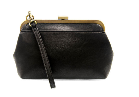 Vivie Kisslock Convertible Crossbody Wristlet