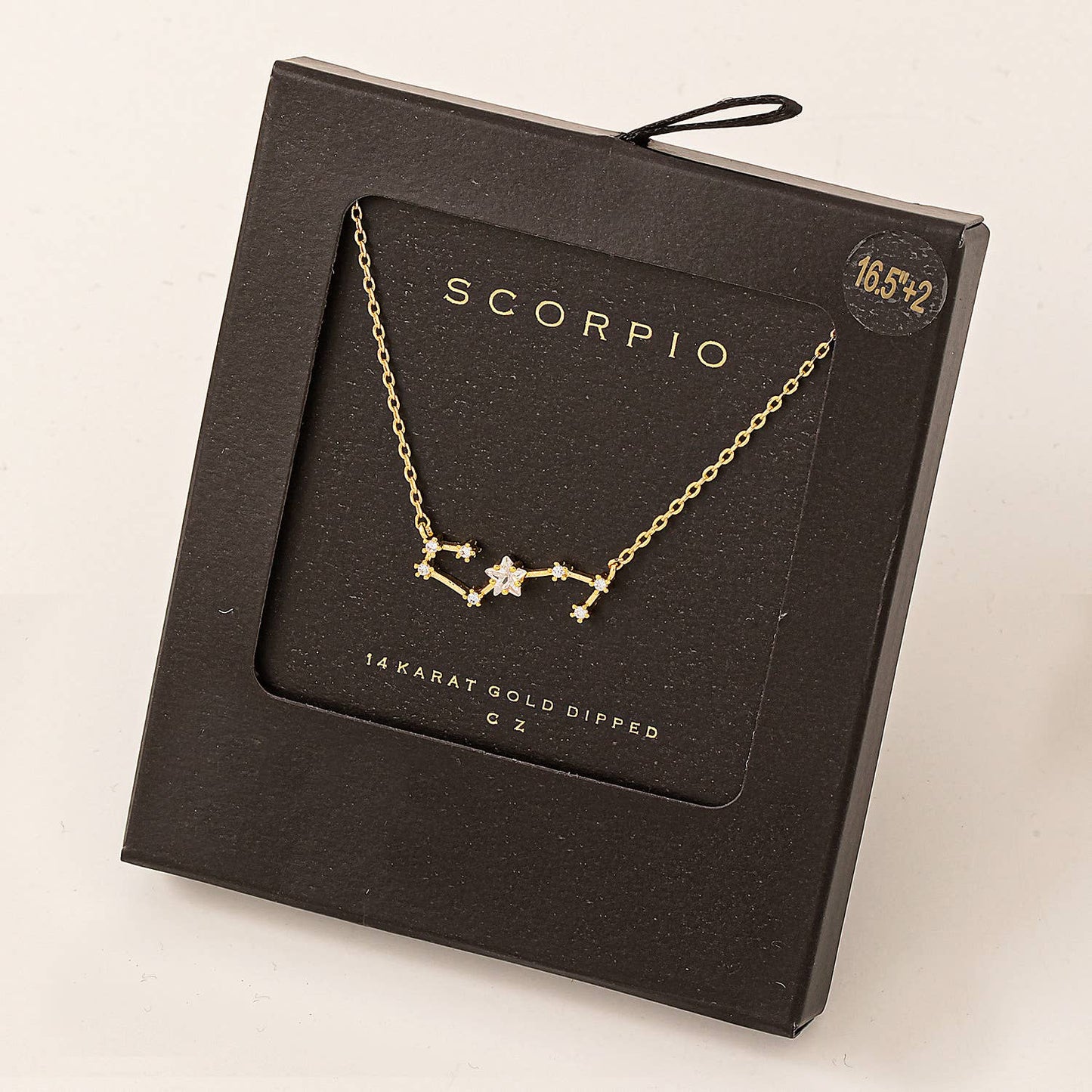 Secret Box Scorpio Constellation Necklace