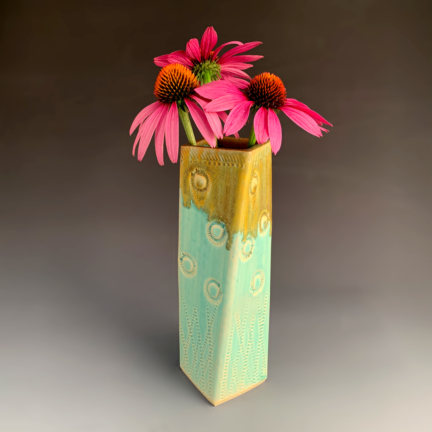 Square Twisted Vase