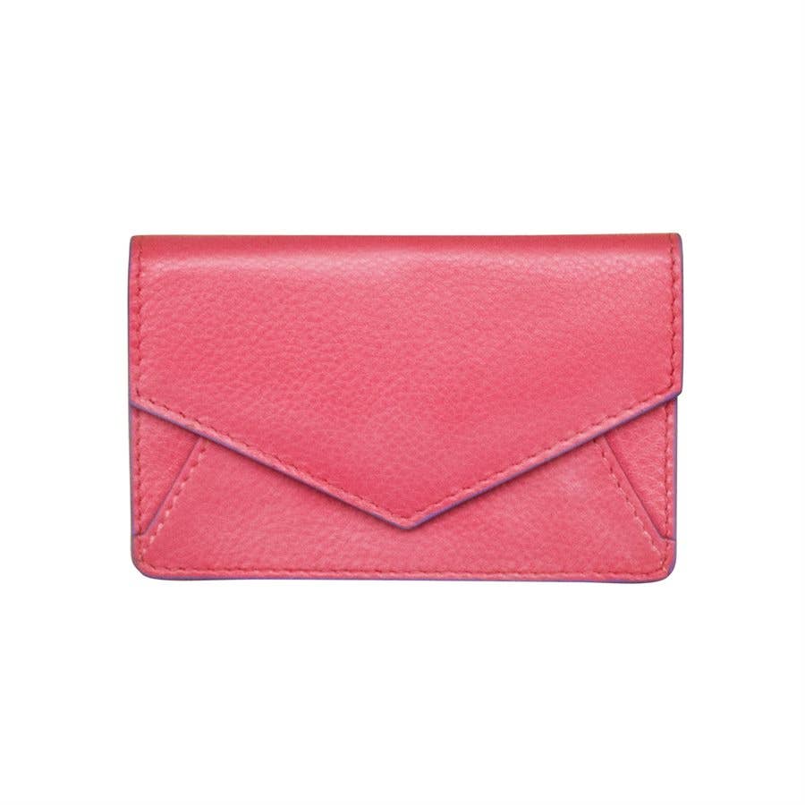 Leather Envelope Wallet / Business Card Holder