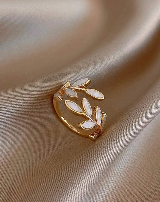 Leaf Cuff Ring