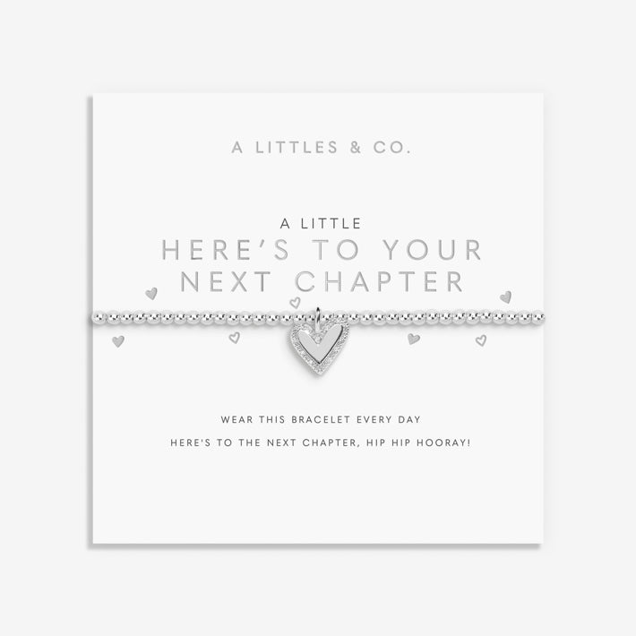 A LITTLE | HERE’S TO YOUR NEXT CHAPTER