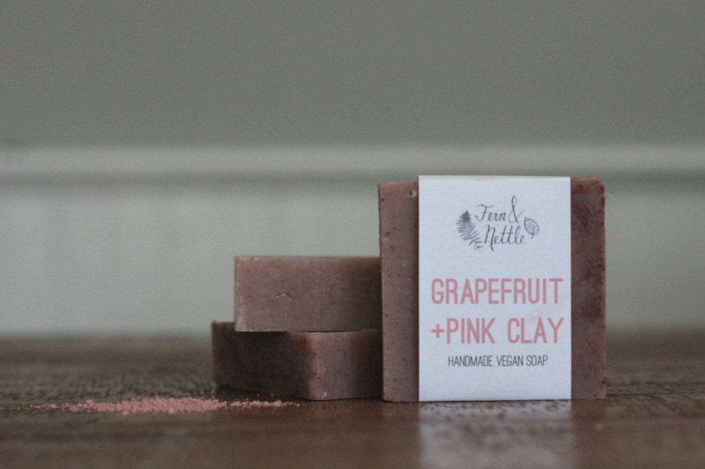 Grapefruit + Pink Clay Vegan Soap