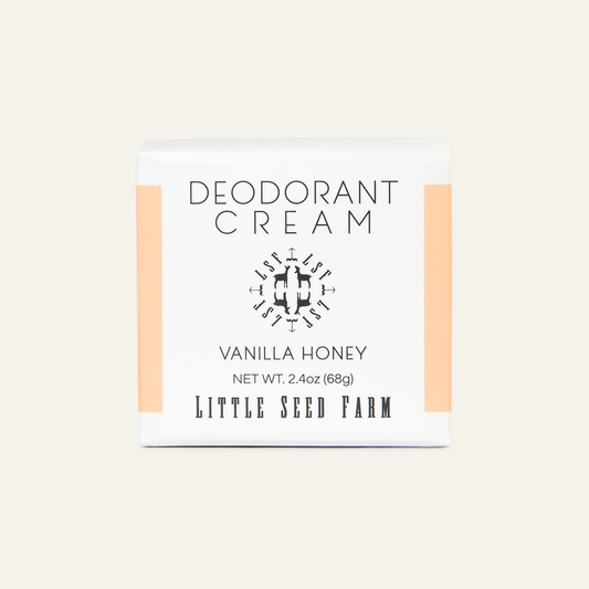 Vanilla Honey Deodorant Cream - Seasonal Release