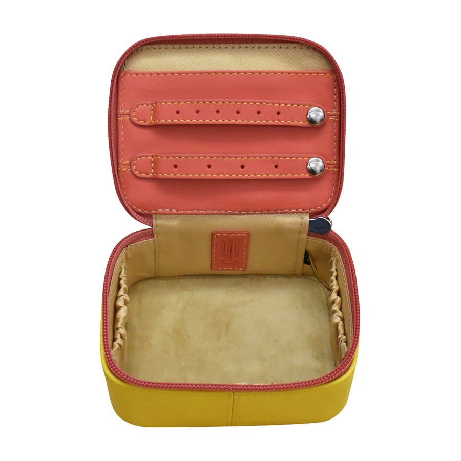 Leather Travel Jewelry Box