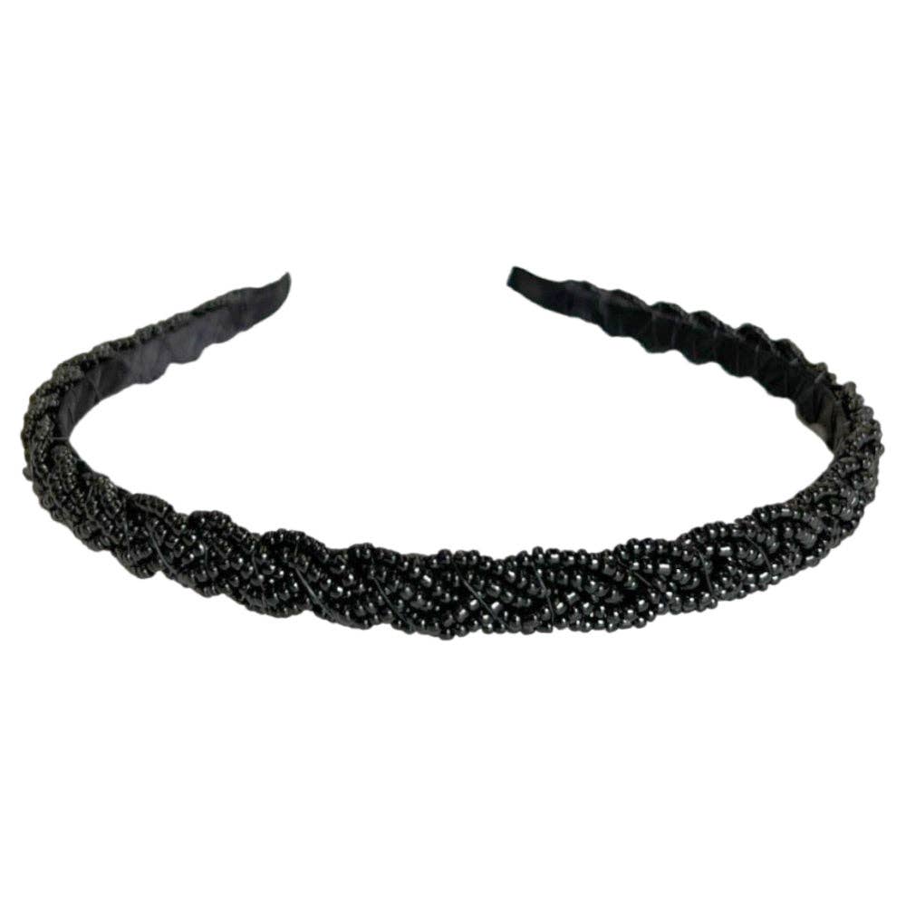 Headband - Black Rush | Thin Headband for her