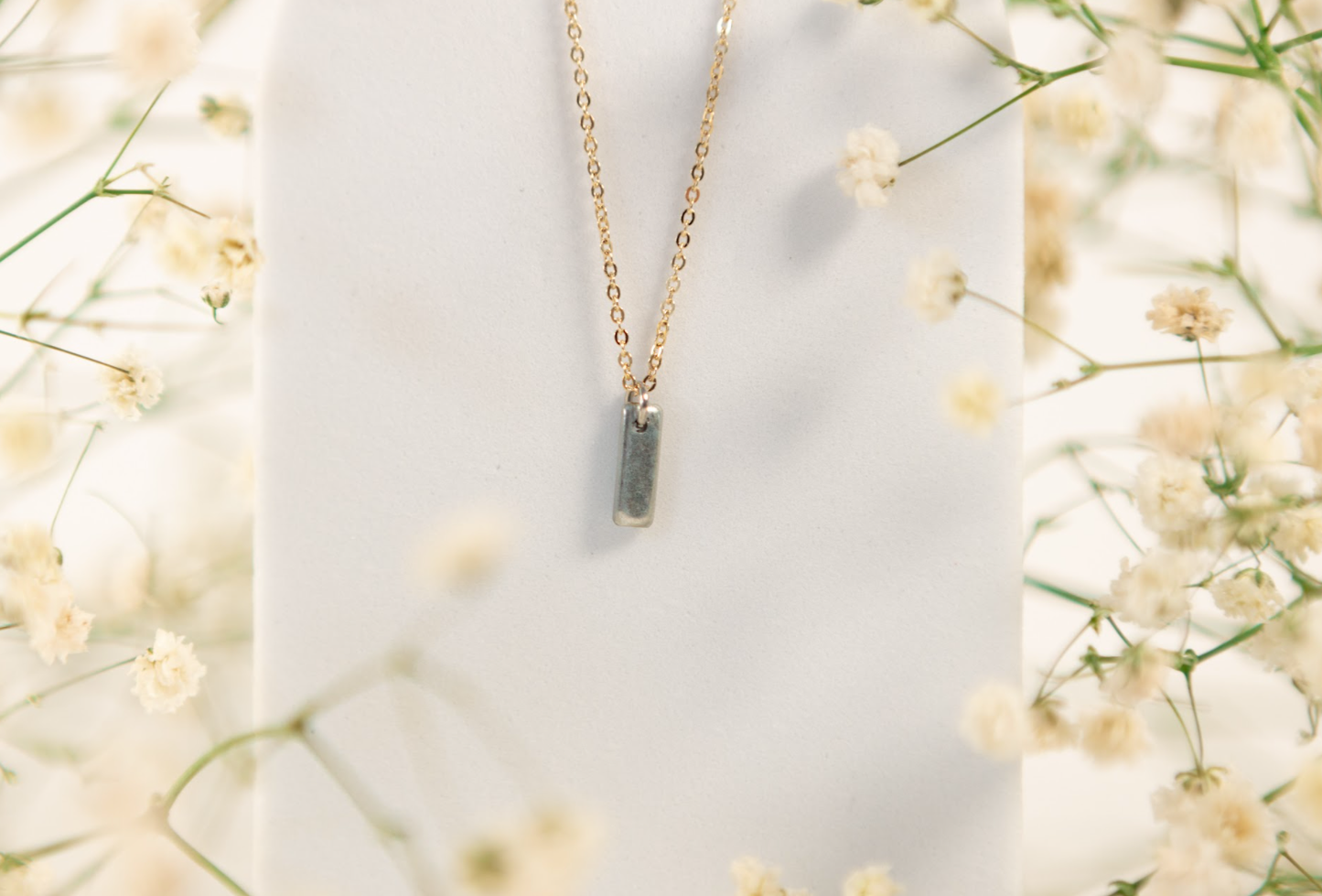 Mend Everyday Tiny Bar Necklace