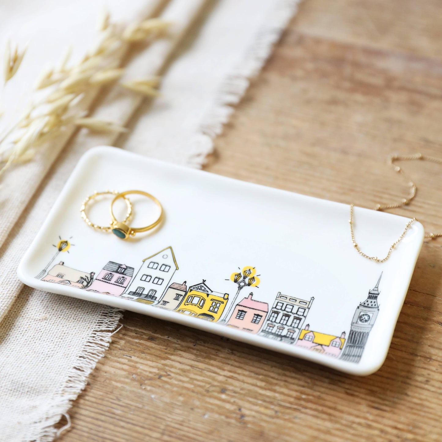 Long Townhouse Trinket Dish