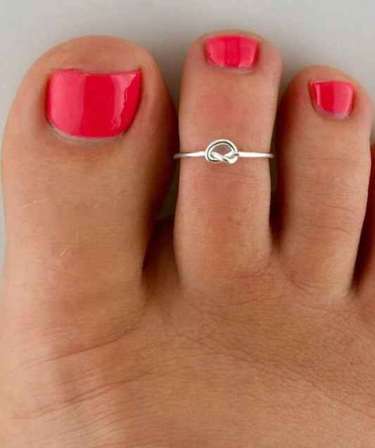 Knotted Toe Ring