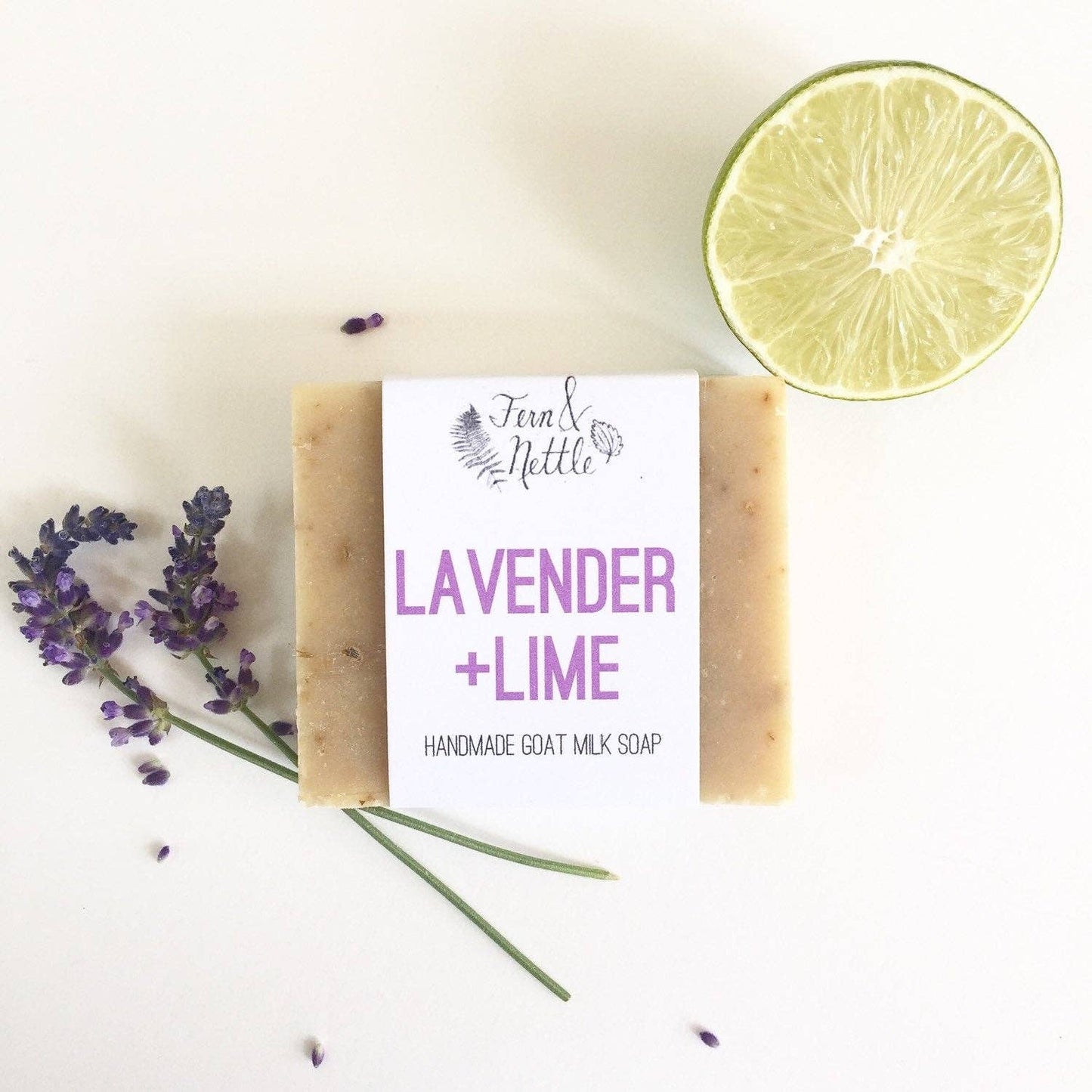 Lavender + Lime Goat Milk Soap