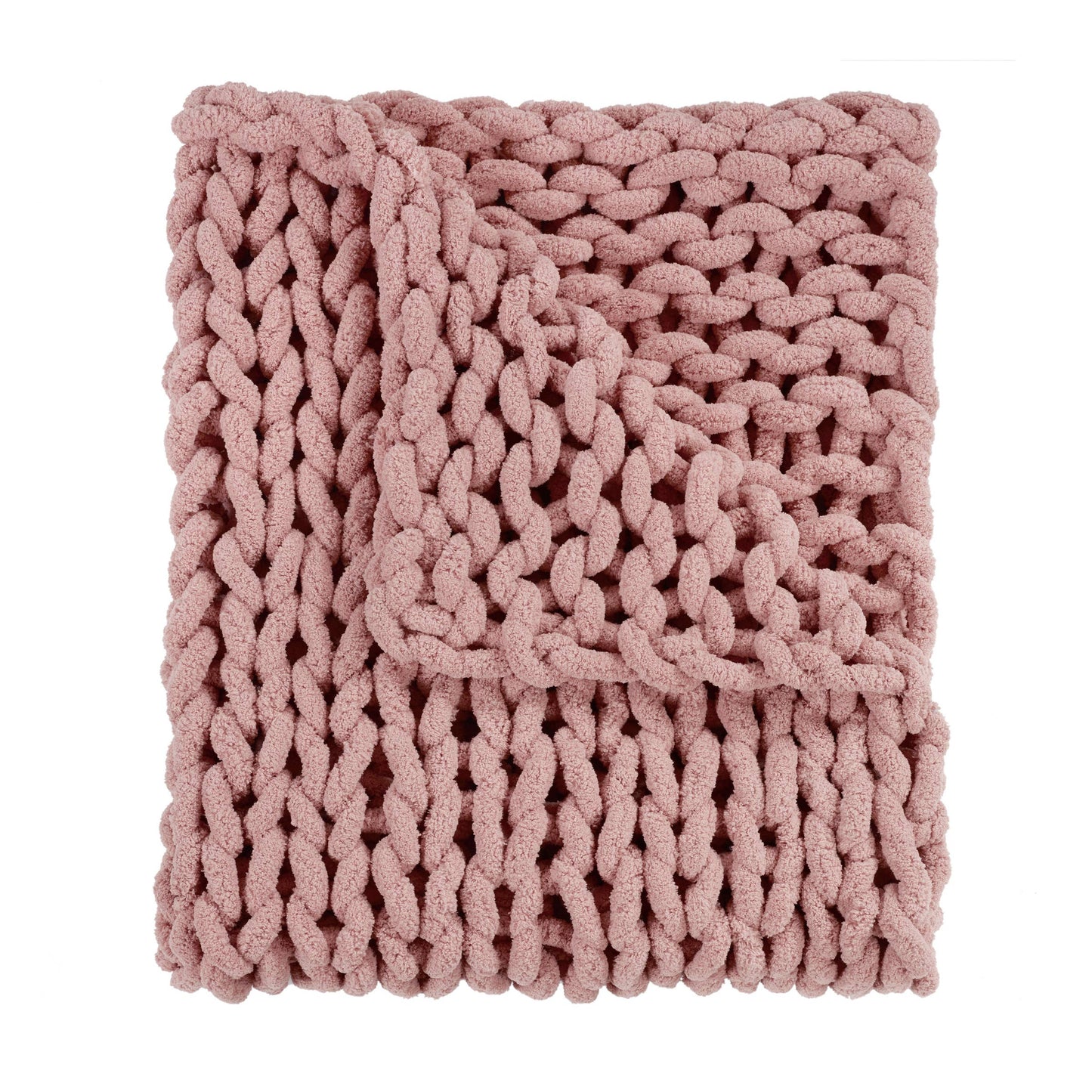 Chenille Chunky Knit Throws