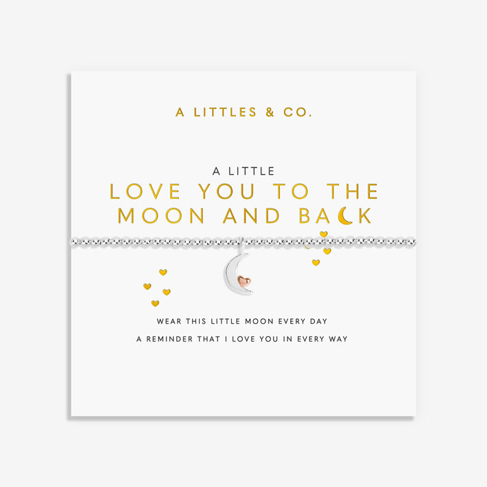 A LITTLE | LOVE YOU TO THE MOON AND BACK