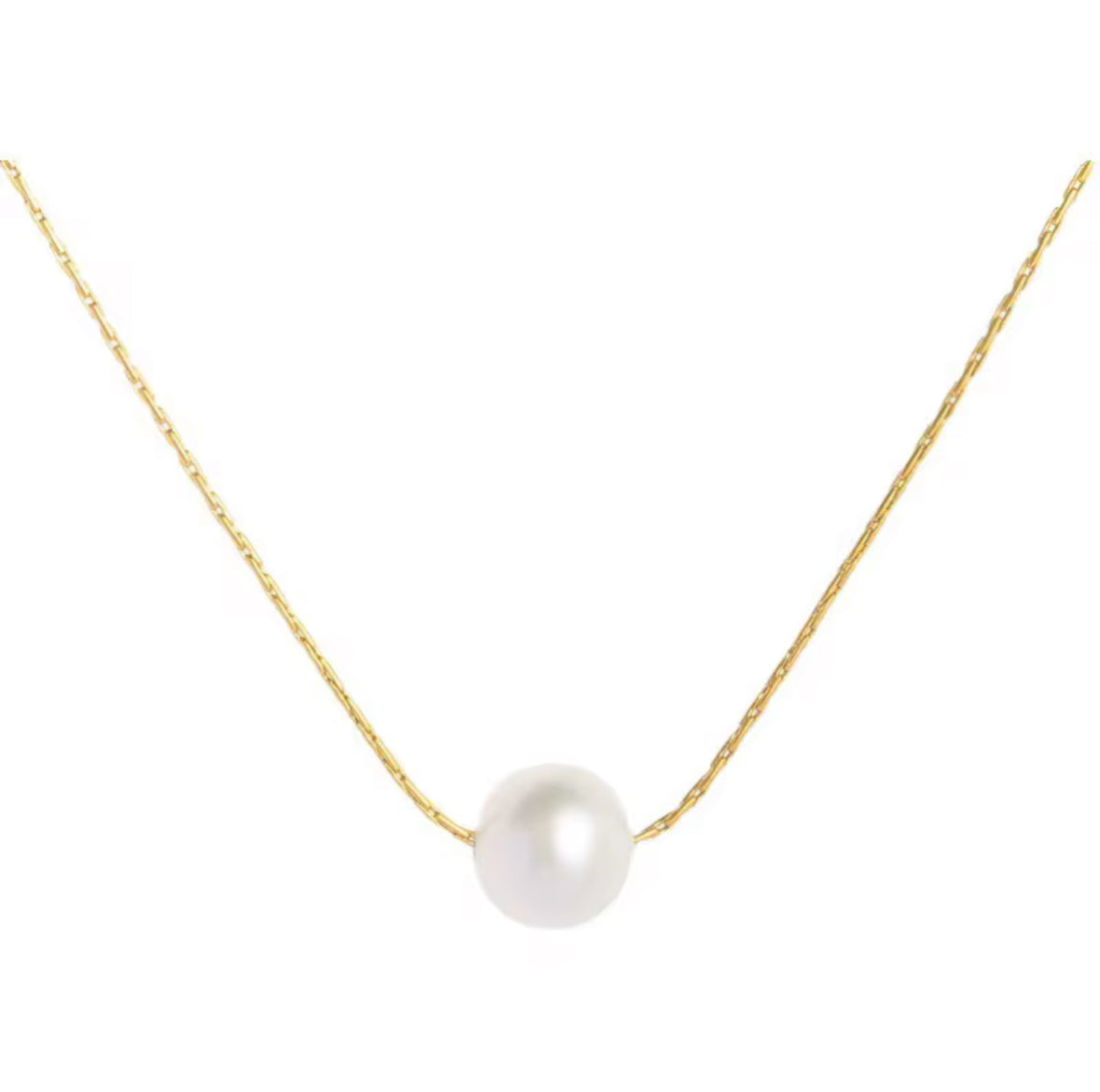 Timeless Pearl Pendant Necklace